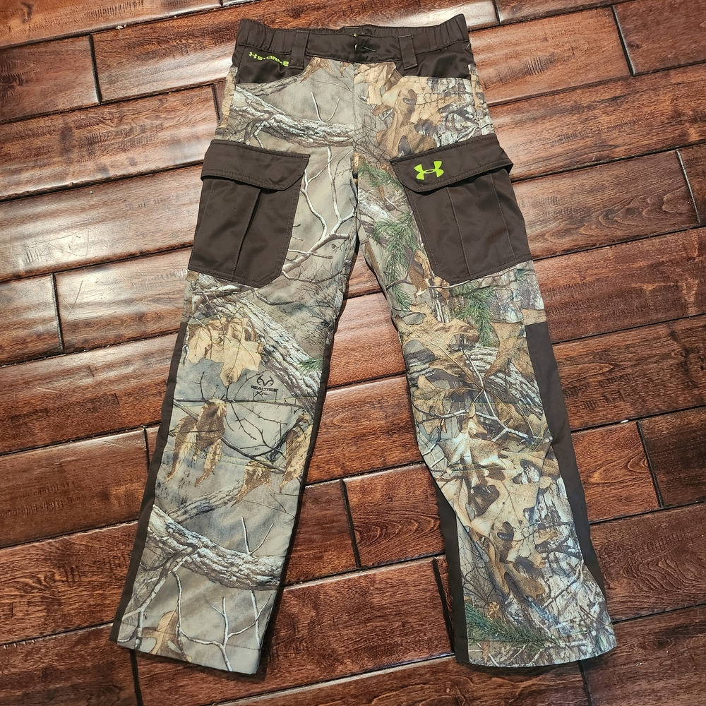 Under Armour Kids' Real Tree Camo Cargo Pants